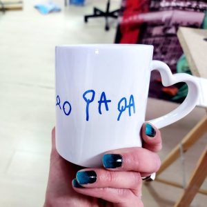 Taza tu propia letra
