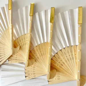 Abanicos boda personalizados (paquete)
