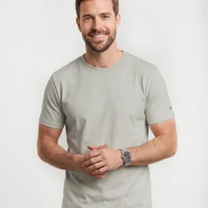 Camiseta Elegance Classic Gris Neblina