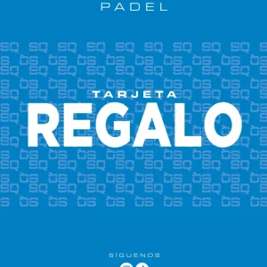 TARJETA REGALO SQUADDRA PADEL