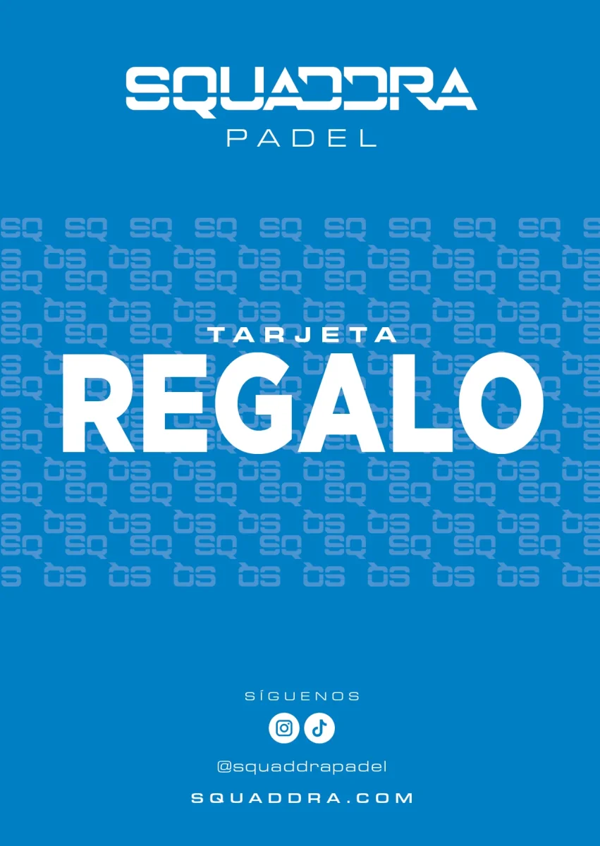 TARJETA REGALO SQUADDRA PADEL