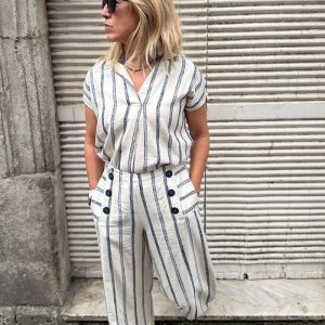 Pantalon Franjas Azules