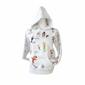 Sudadera con dibujos alumnos